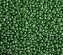Picture of GREEN MINI SUGAR PEARLS EDIBLE SPRINKLES X 50G